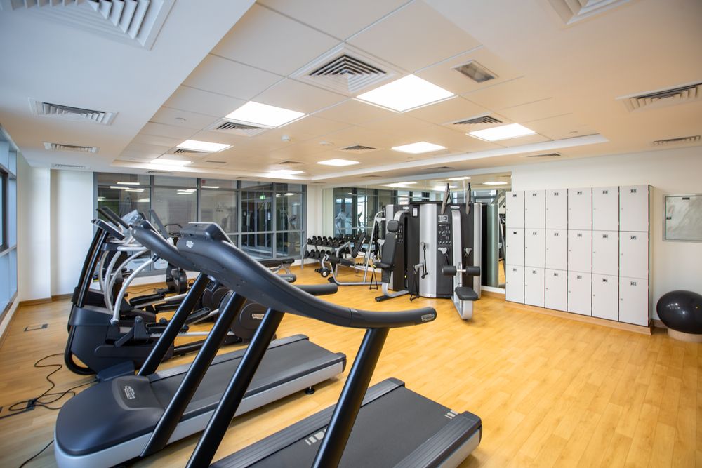 Modern gym and fitness centre
