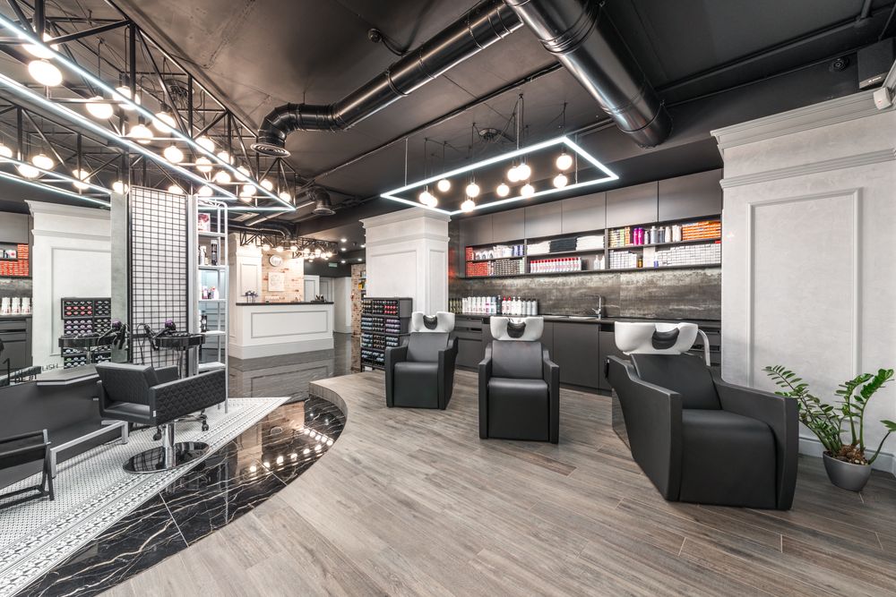Hair and beauty salon